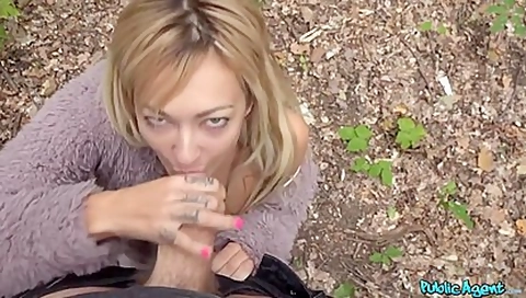 Crazy Russian Fucked In The Woods