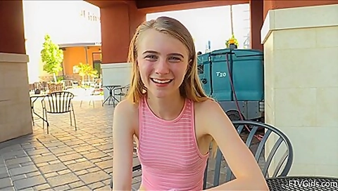 Flashing Her Goods 1