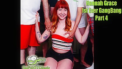 1st Ever Gangbang 4 With Hannah Grace
