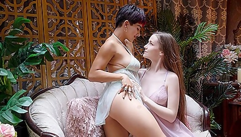 Incredible Adult Clip Lingerie Craziest Watch Show - Mia Valentine And Emily Bloom